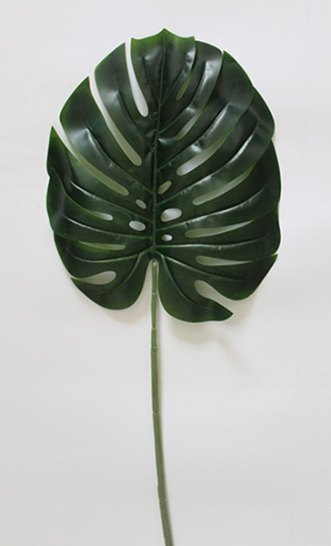 artificial monstera leaf
