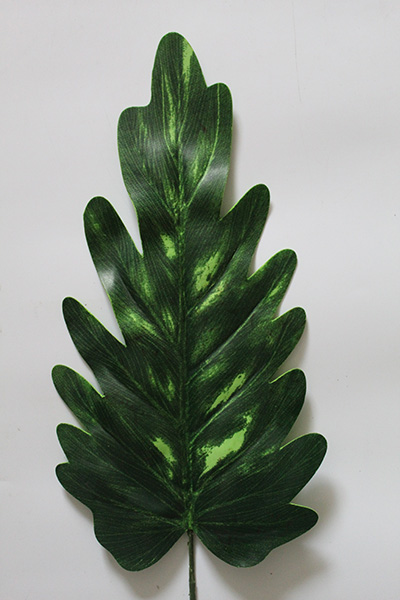 faux philodendron leaves