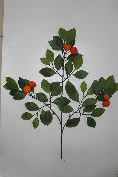 artificial orange tree leaves