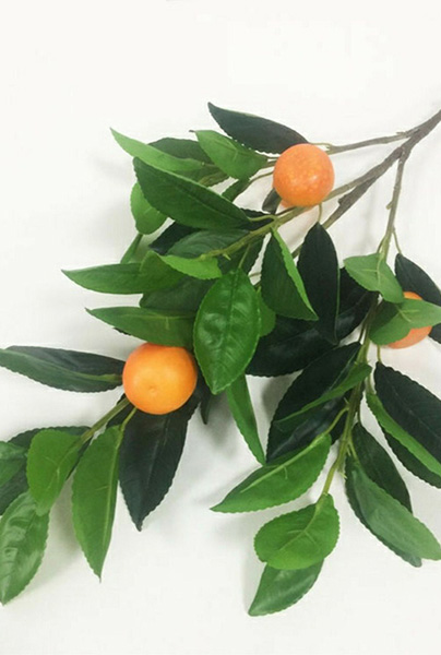 artificial orange branches