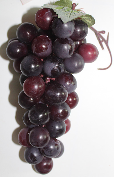 artificial black grapes