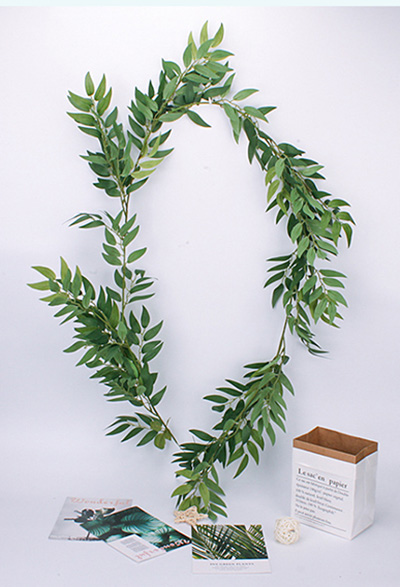 artificial olive branch garland