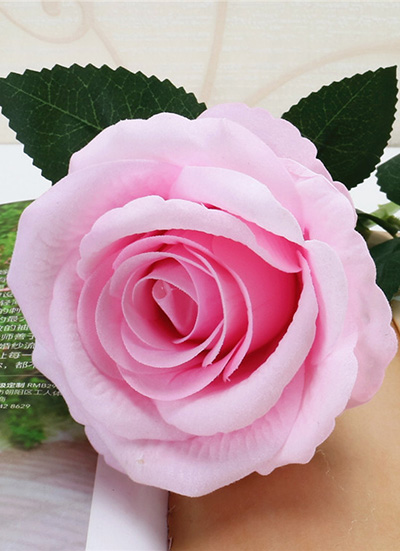 artificial rose single