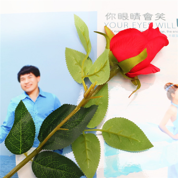 9cm artificial rose