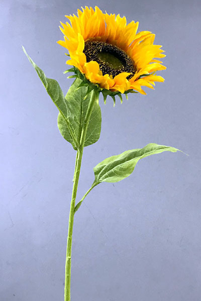 large artificial sunflowers