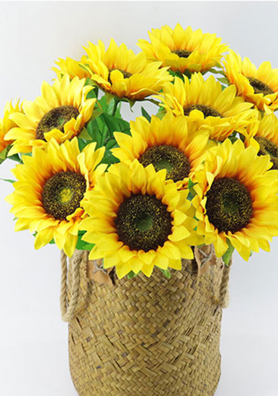 artificial small sunflowers