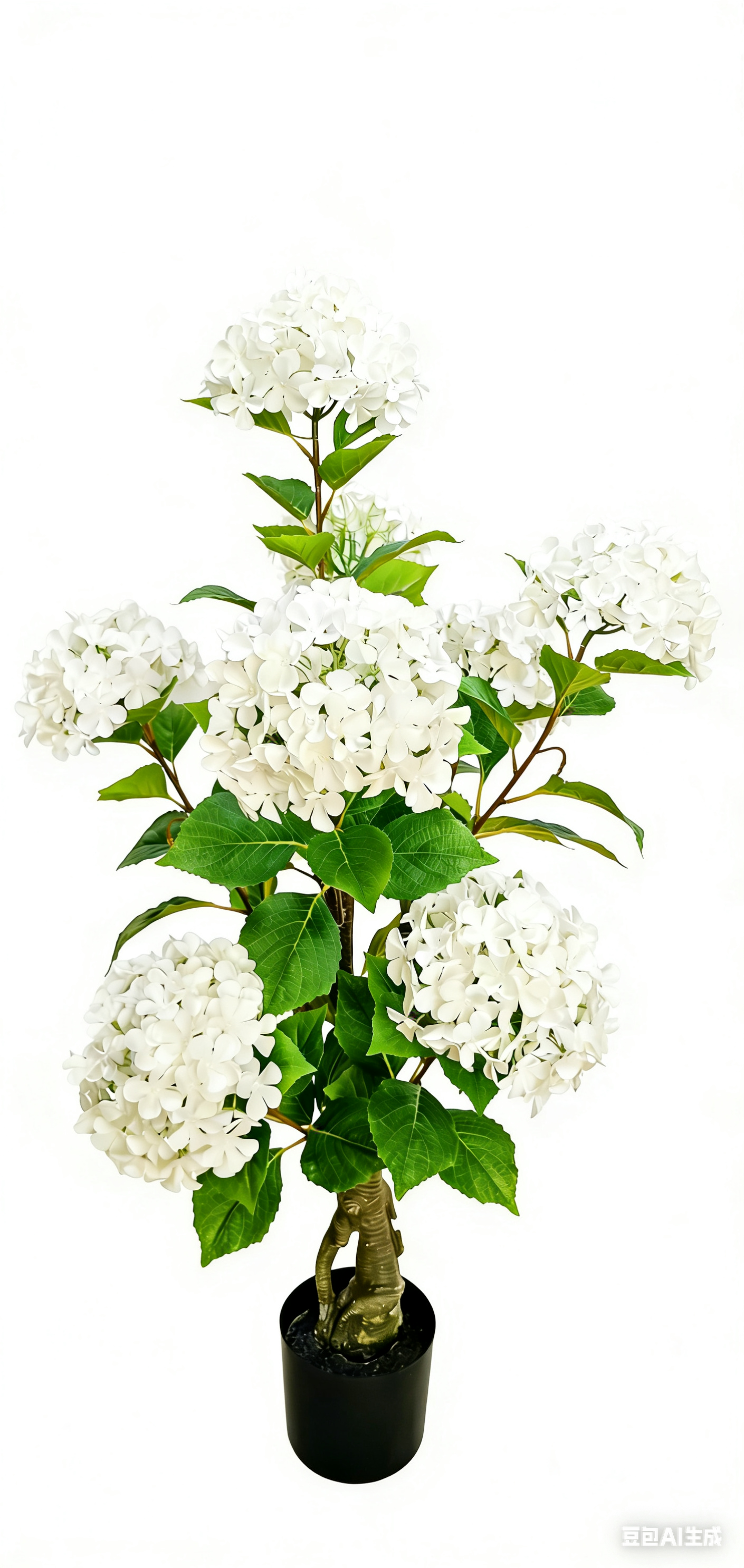 artificial hydrangeas