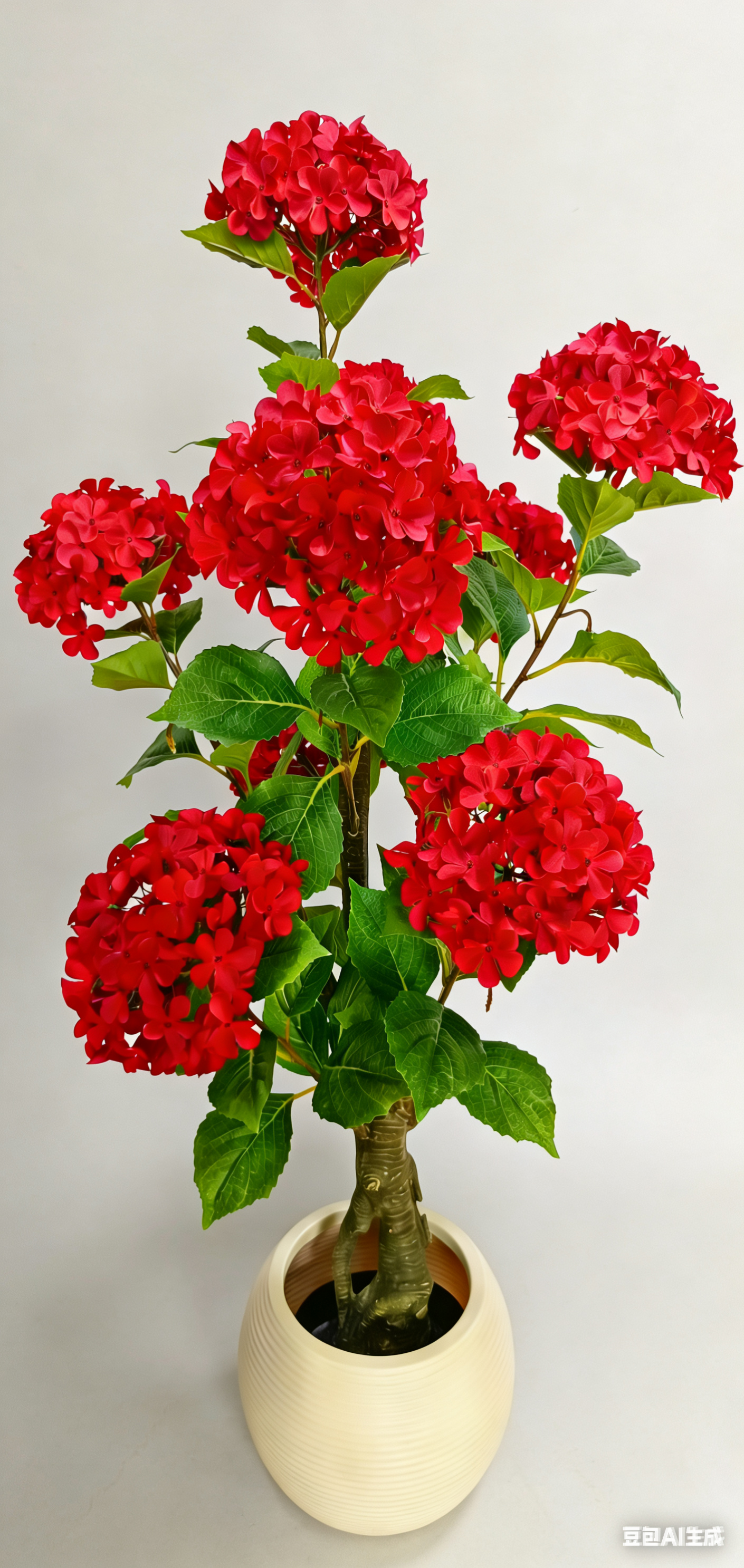 artificial hydrangea bouquet set
